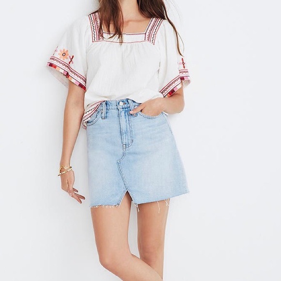 Madewell Dresses & Skirts - NWT Madewell Denim Skirt
